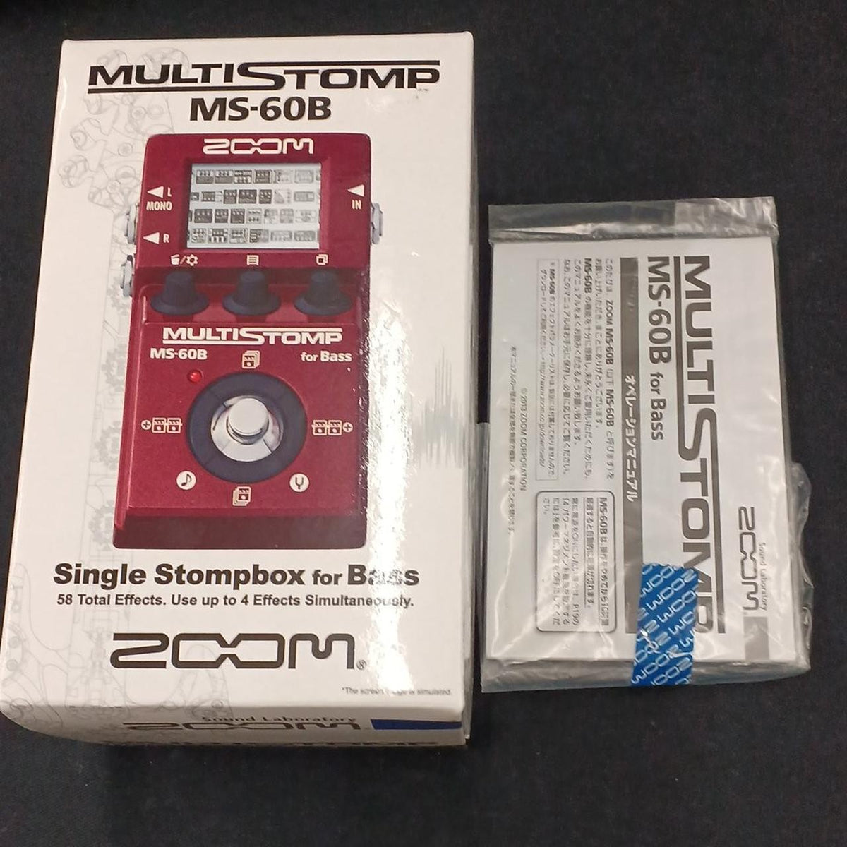 ZOOM Multi-Effects Pedal MS-60B