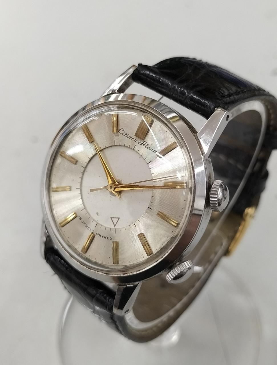 CITIZEN Citizen Alarm Manual Wind Wristwatch ALARM