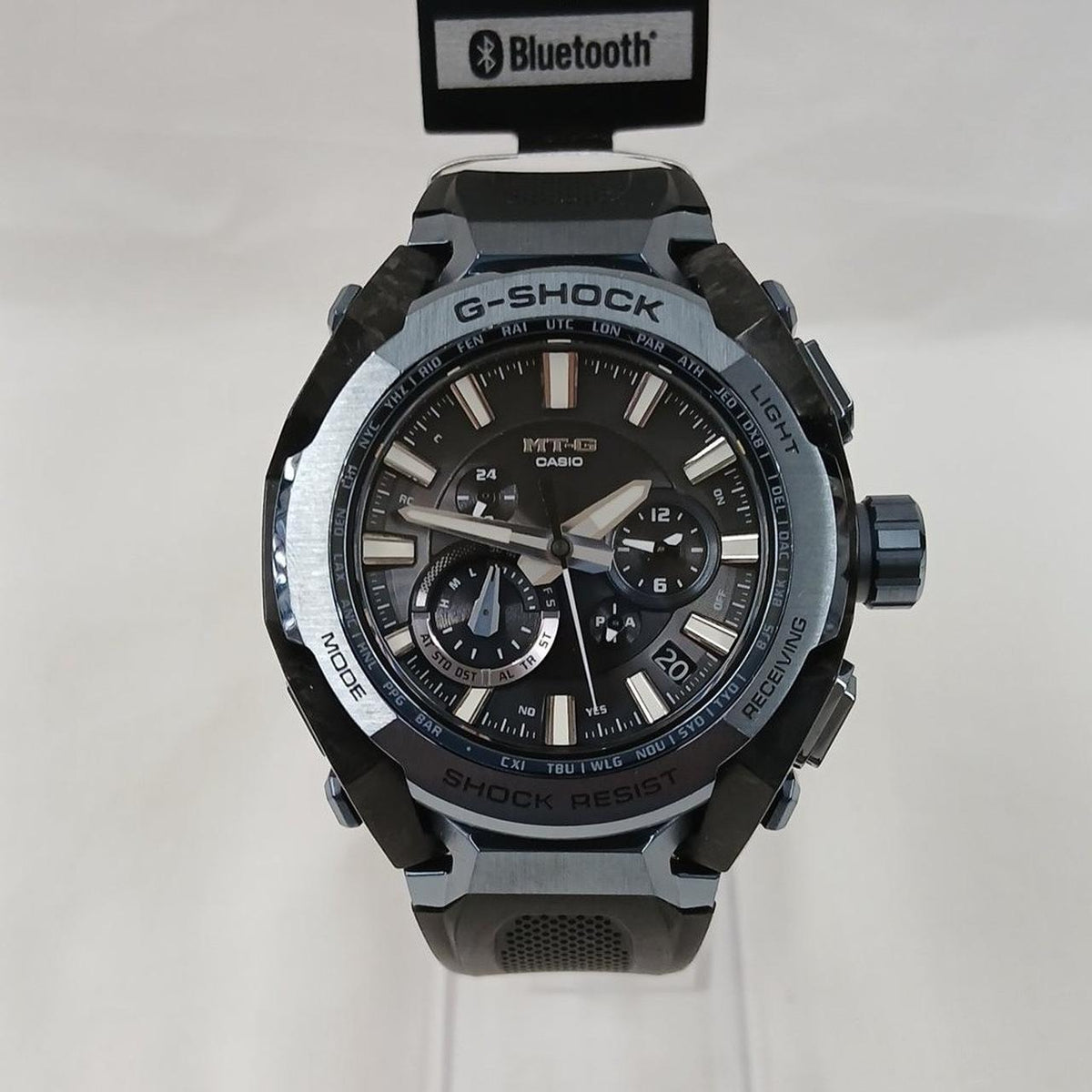 CASIO Solar Radio-Controlled Wristwatch MTG-B4000B-1A2JF
