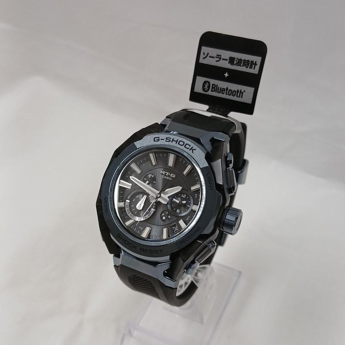 CASIO Solar Radio-Controlled Wristwatch MTG-B4000B-1A2JF