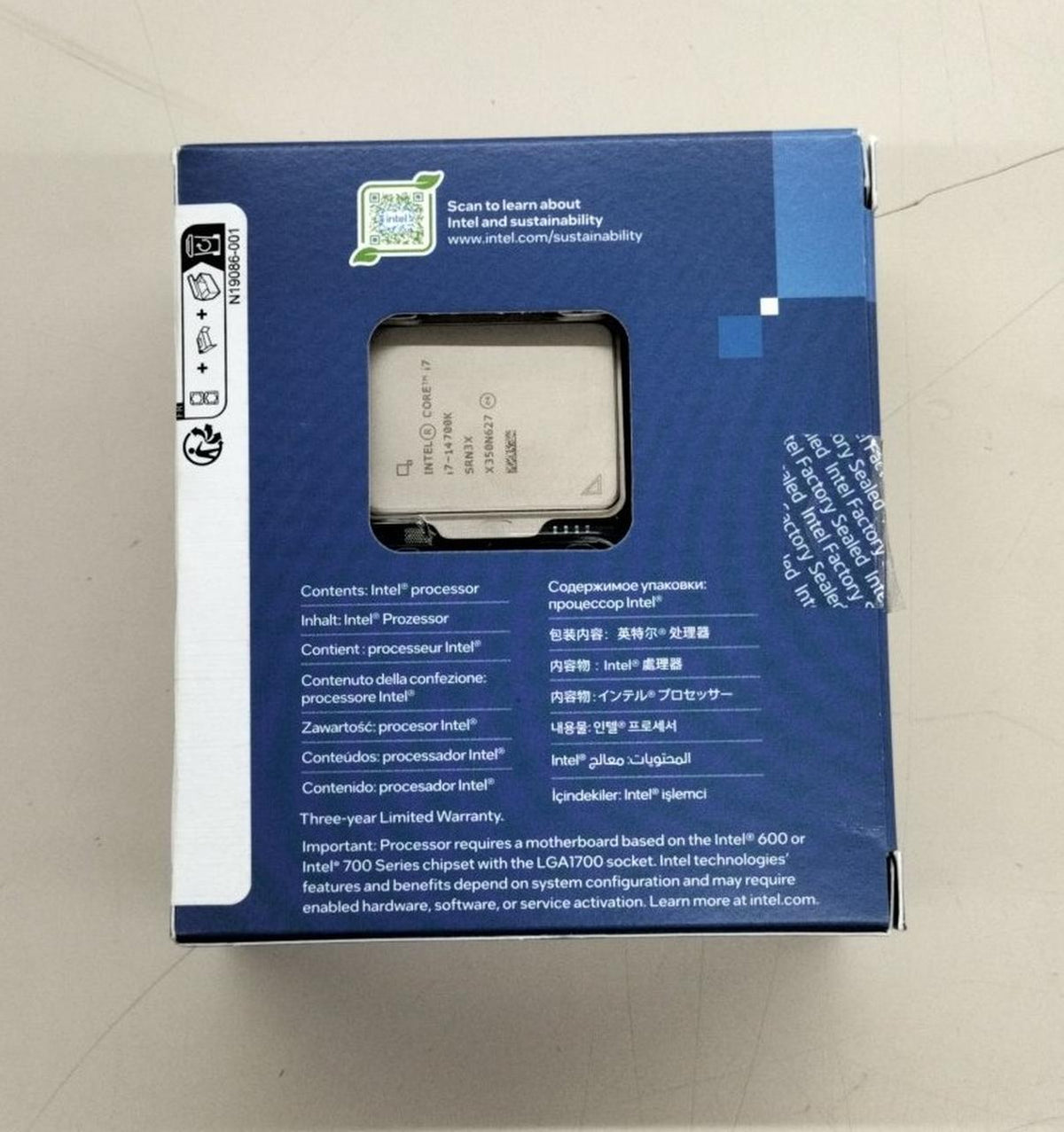 INTEL CPU I7-14700K LGA1700