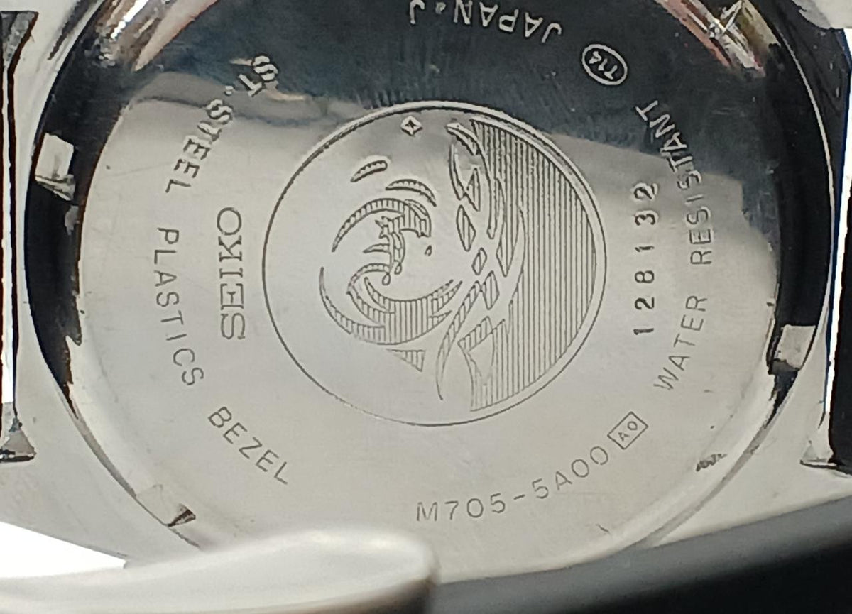 SEIKO Scuba Watch M705-5A00