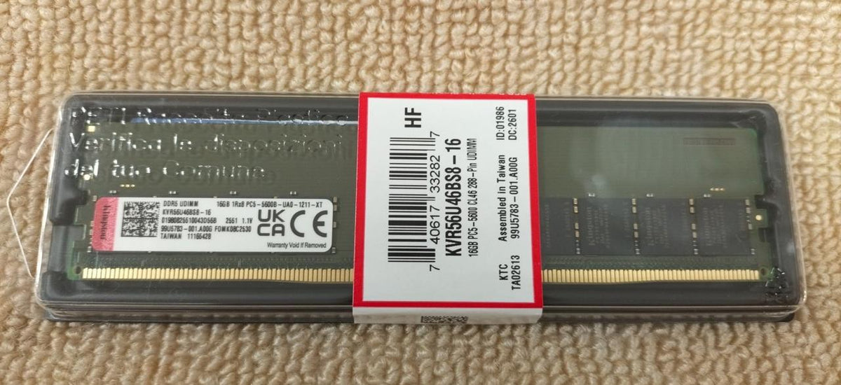 KINGSTON TECHNOLOGY DDR5 Memory KVR56U46BS8-16