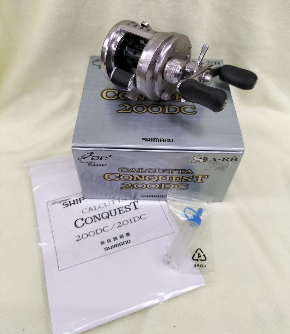 SHIMANO Baitcasting Reel CALCUTTA CONQUEST 200DC