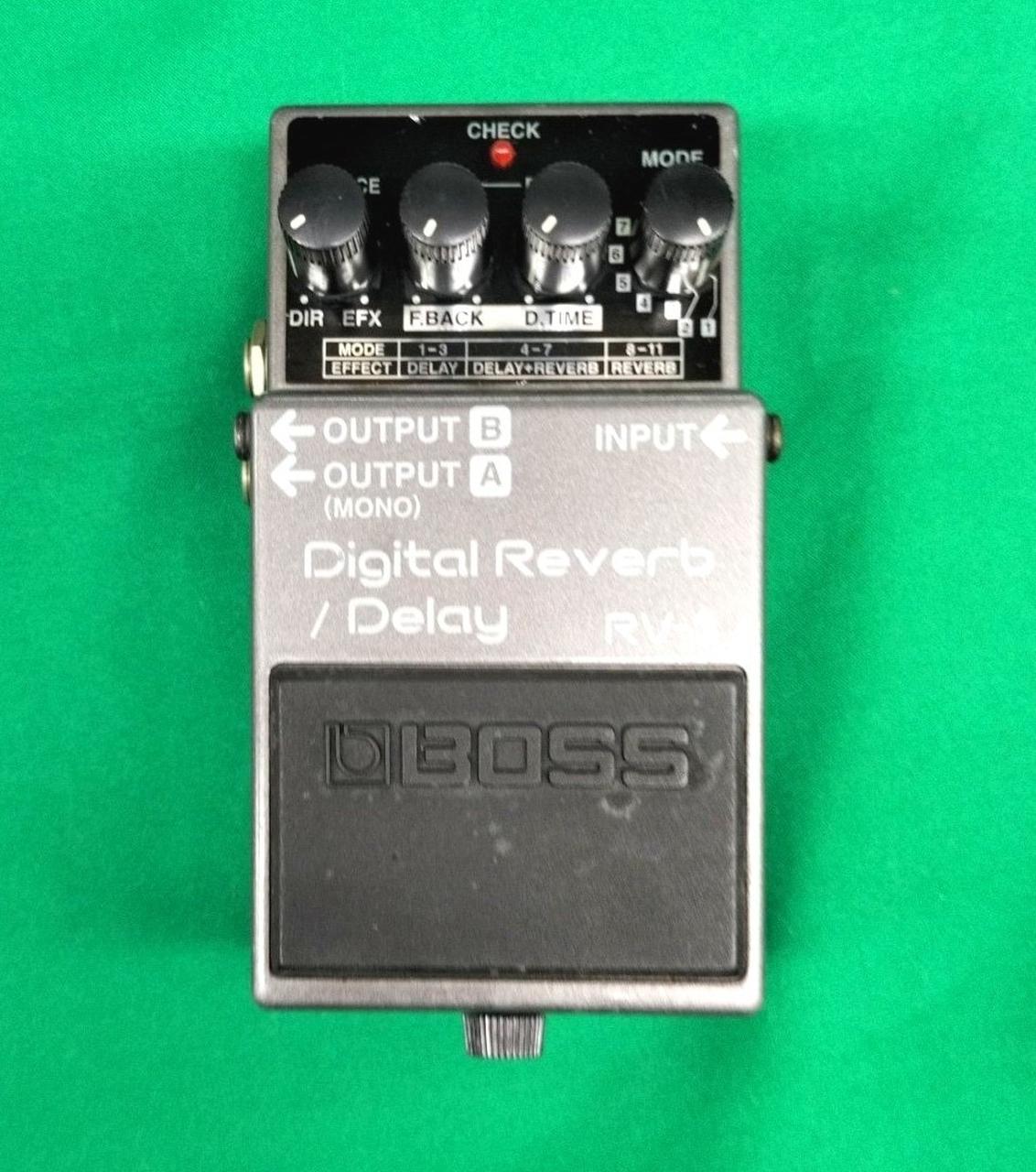 BOSS Reverb, Delay RV-3