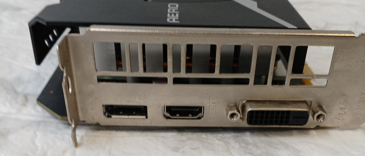 MSI Graphics Card GEFORCE GTX1660TI AERO ITX 6G
