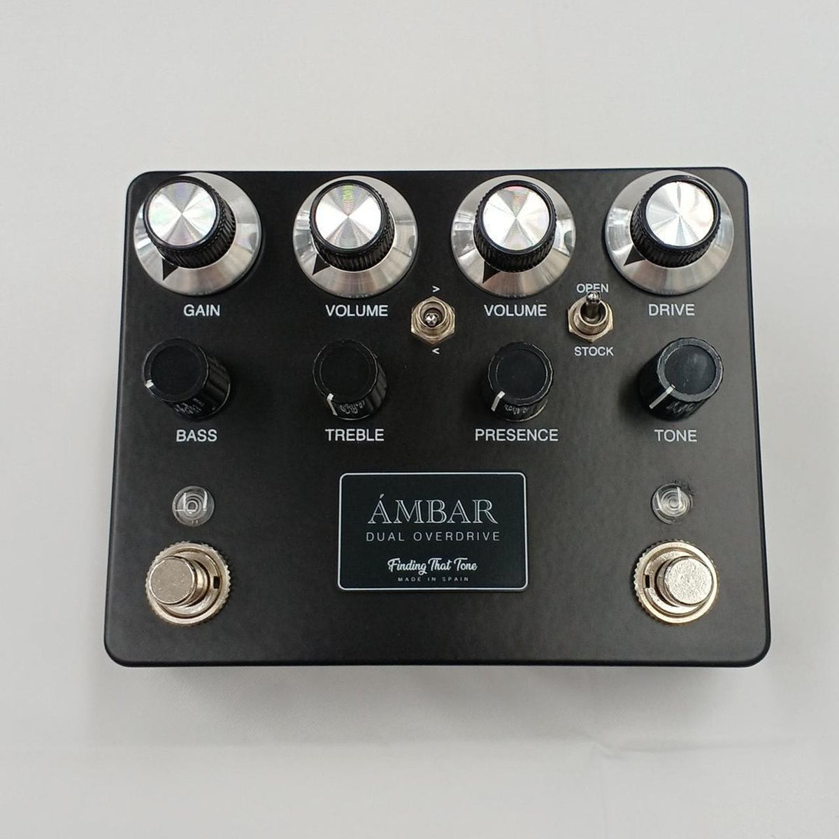 FINDING THAT TONE DUAL OVERDRIVE AMBAR
