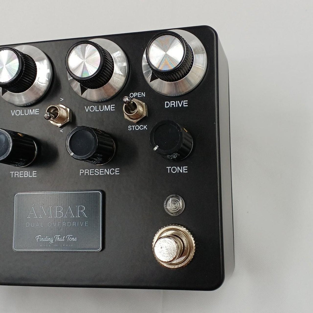FINDING THAT TONE DUAL OVERDRIVE AMBAR