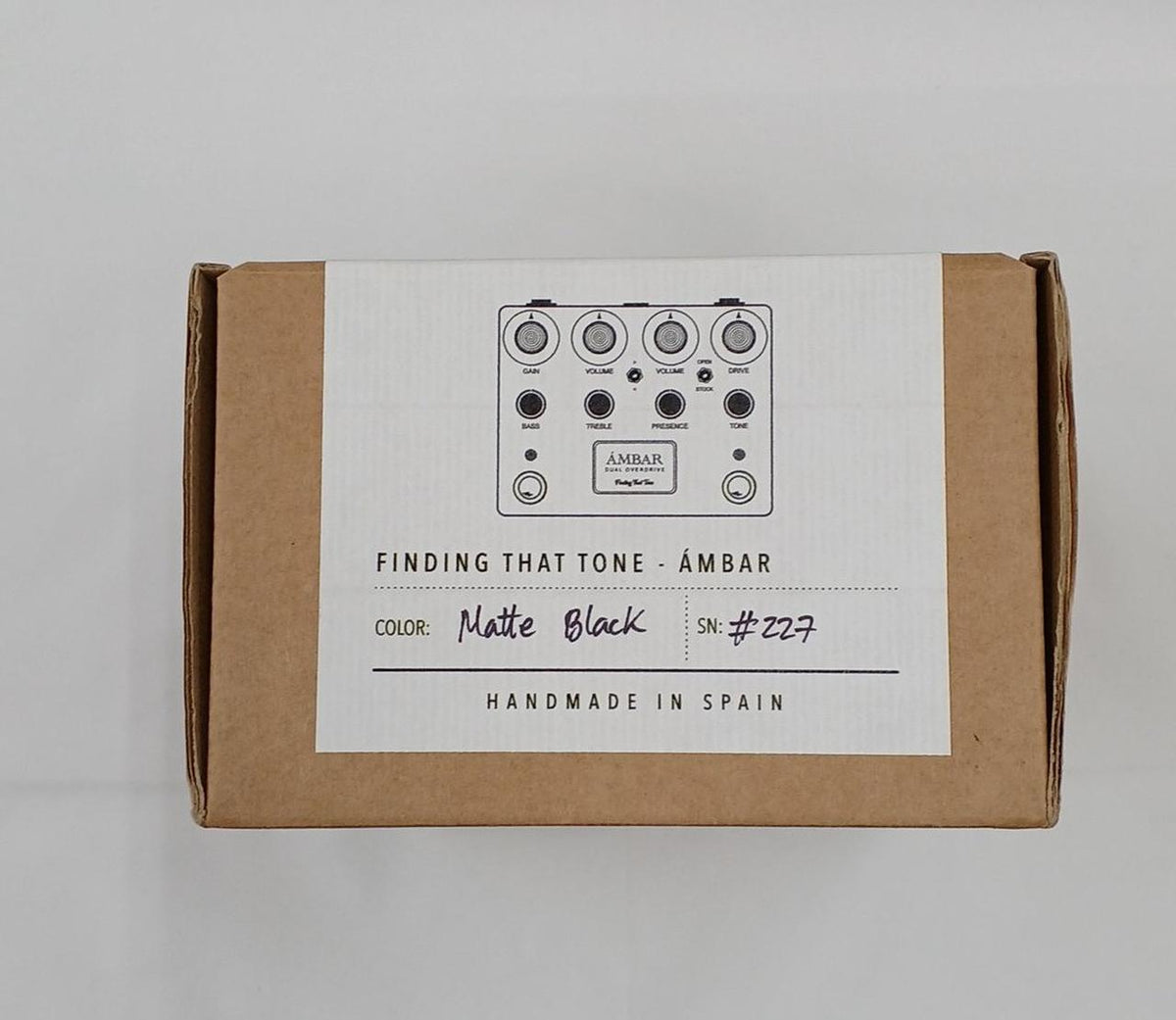 FINDING THAT TONE DUAL OVERDRIVE AMBAR
