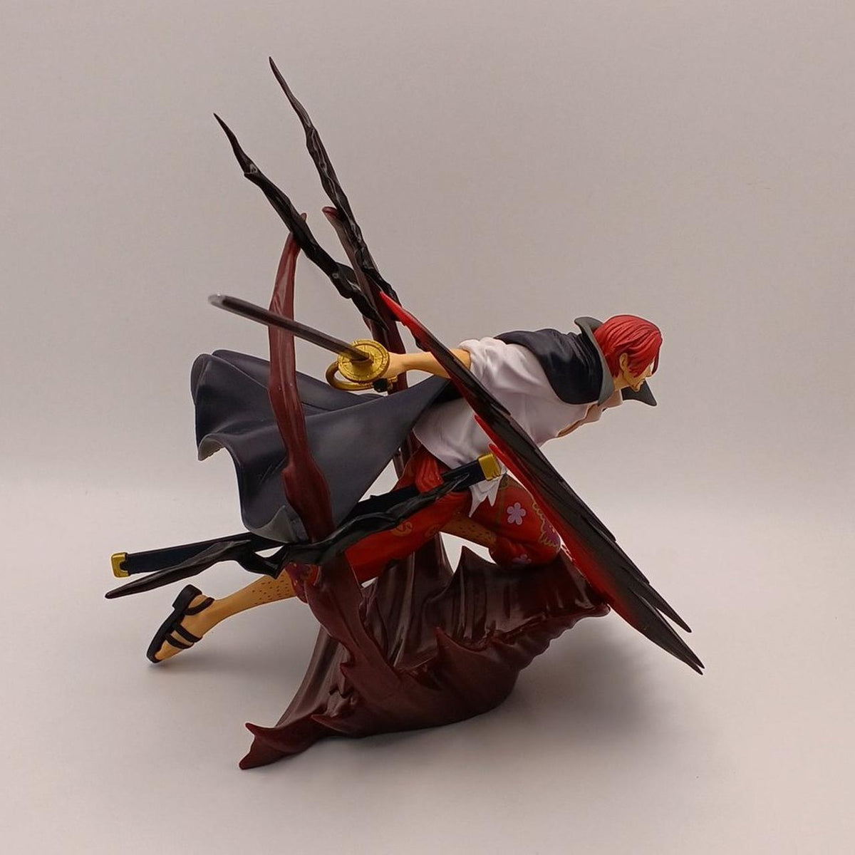 BANDAI Ichiban Kuji One Piece Takumi no Keifu Hakyoku B Prize Shanks Divine Defense Sumi-Shiki Soul Technique