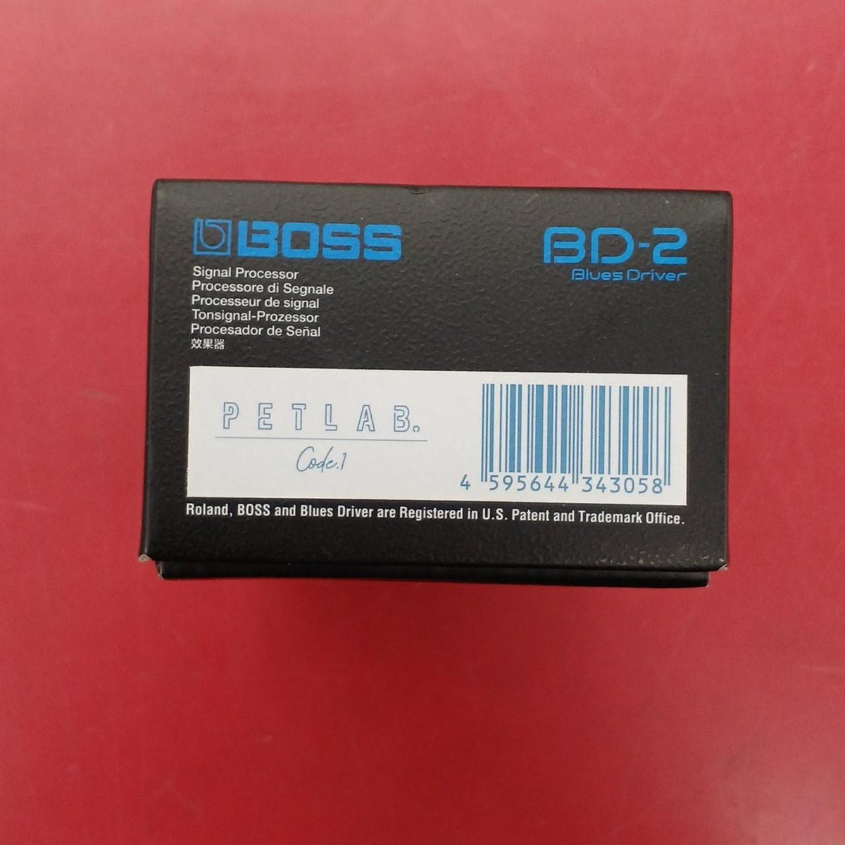 BOSS/PETLAB BOSS/PETLAB BD-2 CODE.1 BD-2 CODE.1