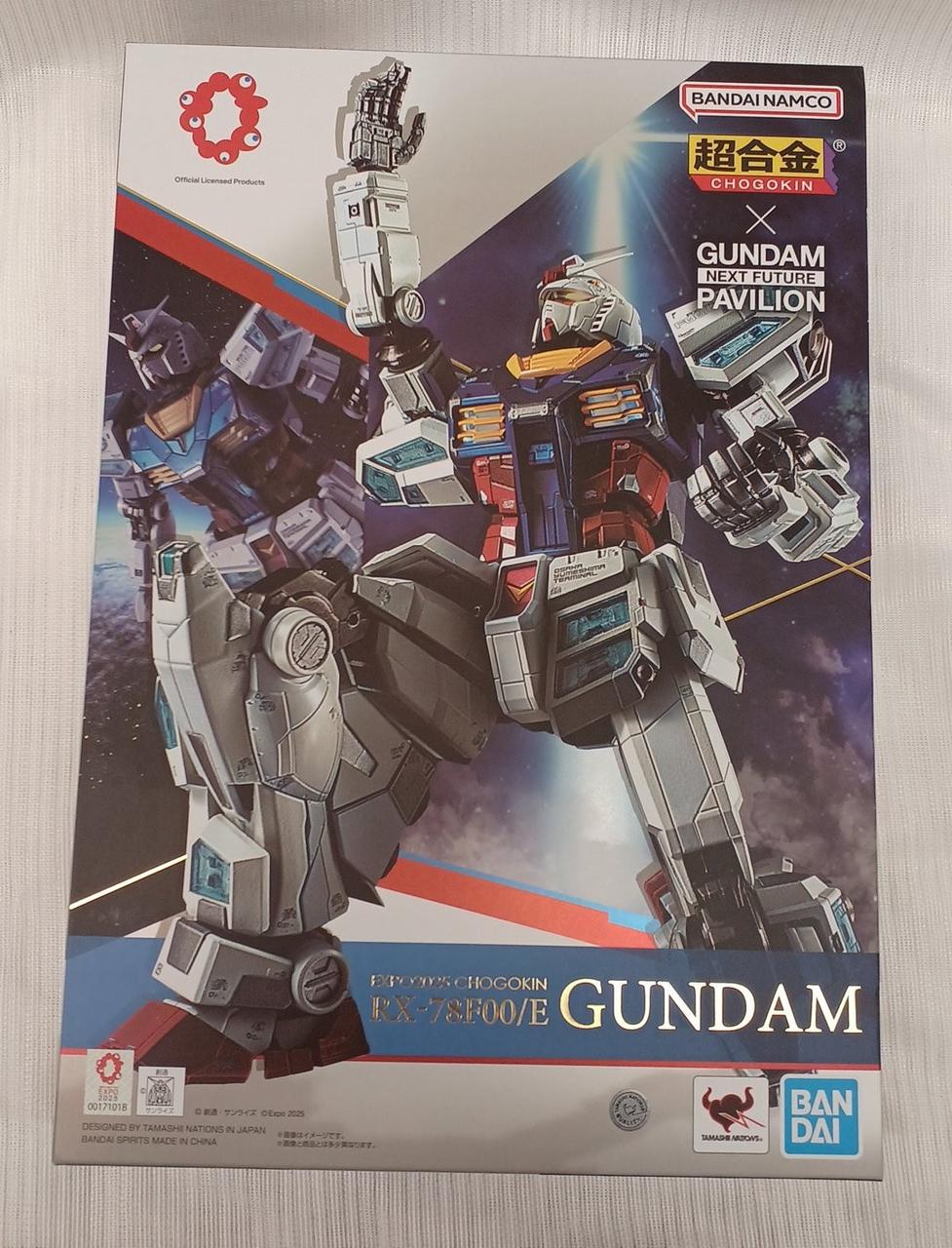 BANDAI EXPO2025 Chogokin RX-78F00/E Gundam