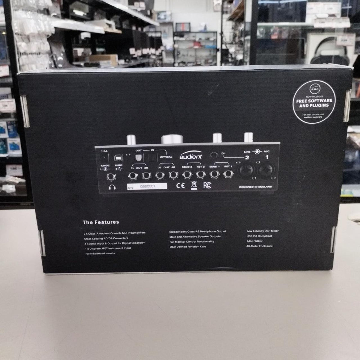 AUDIENT Audio Interface ID22
