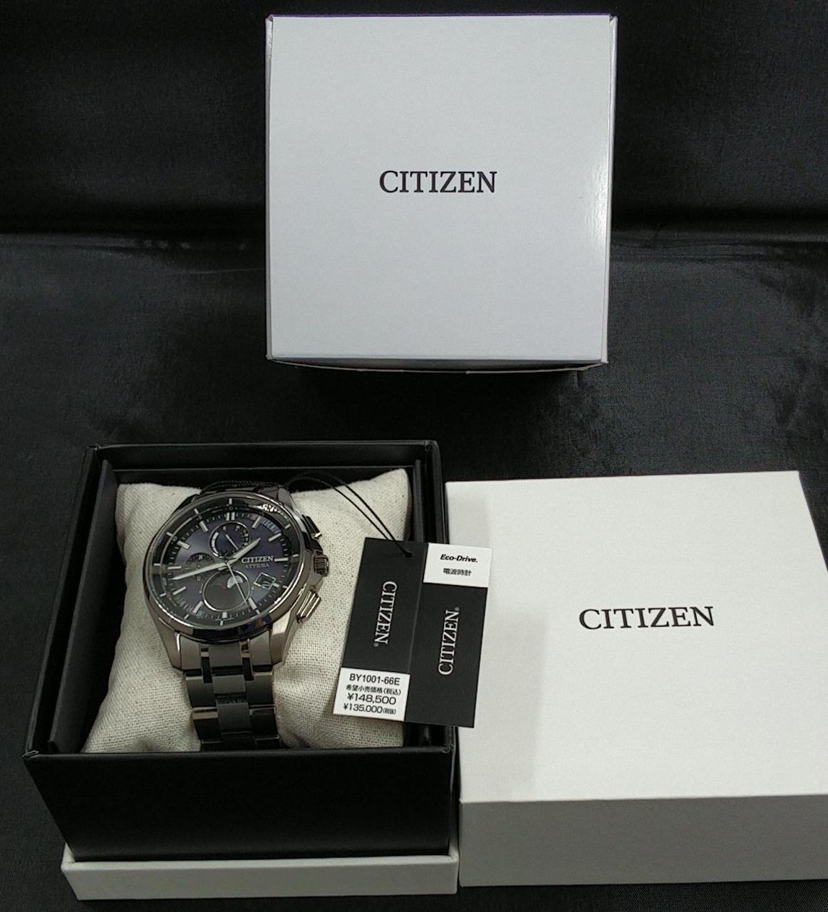 CITIZEN Wristwatch (Solar) ATTESA BY1001-66E