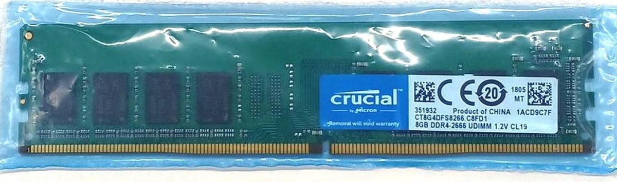 CRUCIAL PC memory CT8G4DFS8266. C8FD1