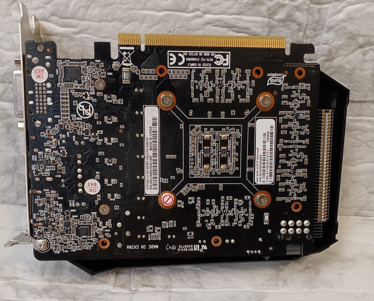 PALIT Graphics Card GTX1660 OC 6G