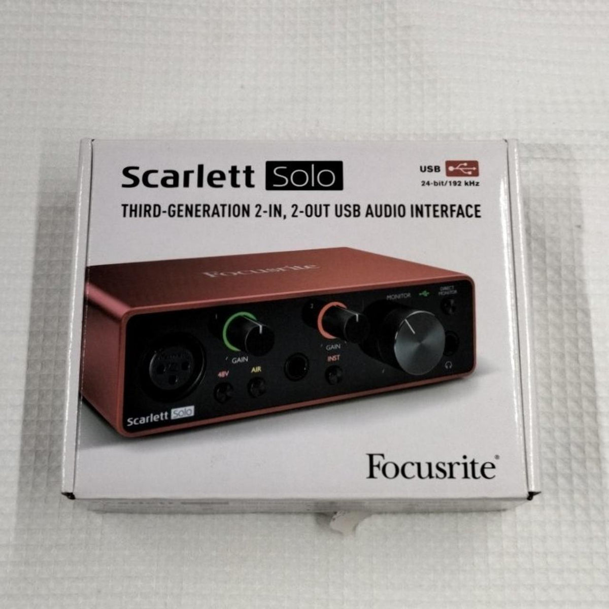 FOCUSRITE Audio interface: SCARLETT SOLO 3RD GEN