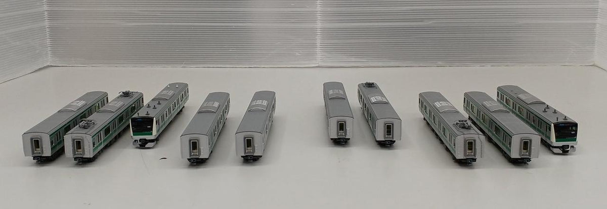 KATO N Gauge E233 Series 7000 Subseries Saikyo Line Basic + Add-on Set