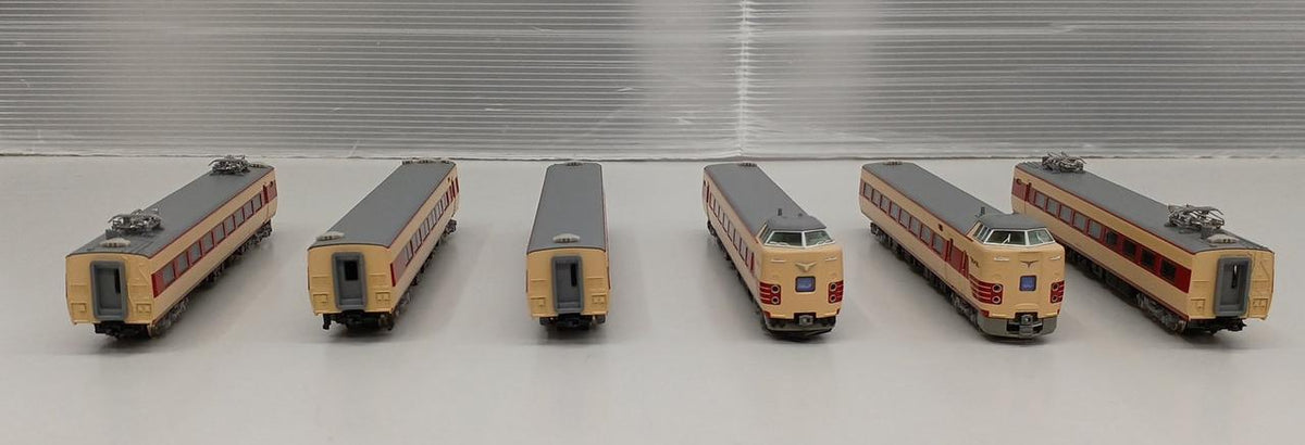 KATO N Gauge 10-1780 381 Series JNR Color Revival Yakumo 6-Car Set