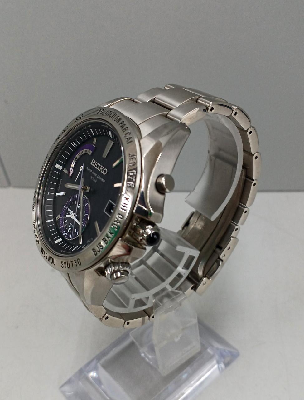 SEIKO BRIGHTZ Solar Radio 8B54-0AL0