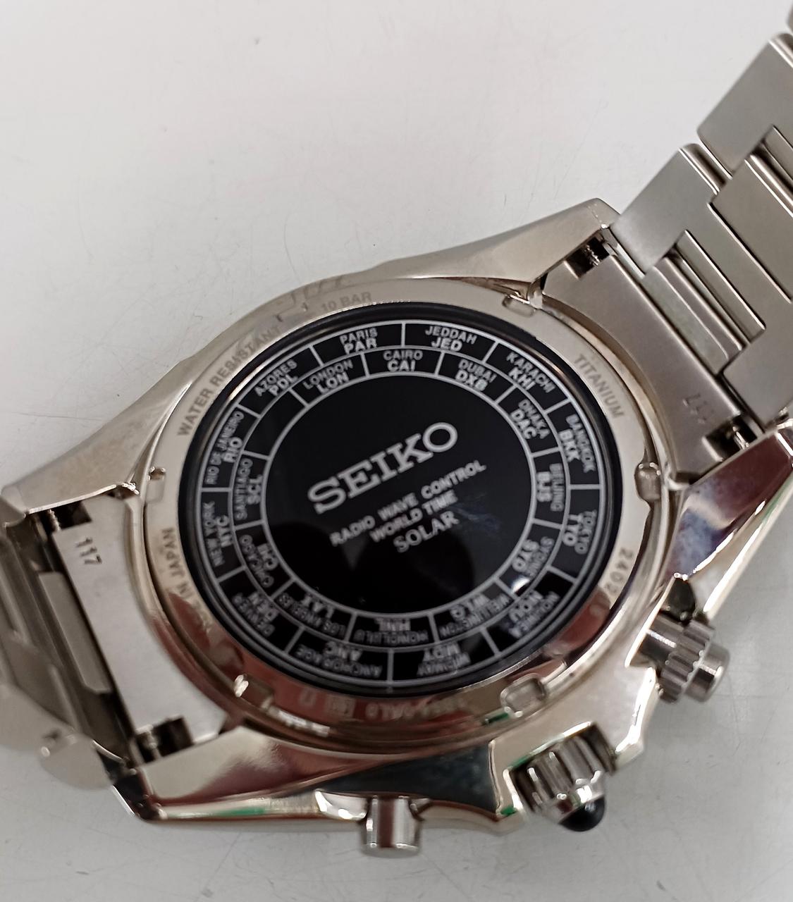 SEIKO BRIGHTZ Solar Radio 8B54-0AL0
