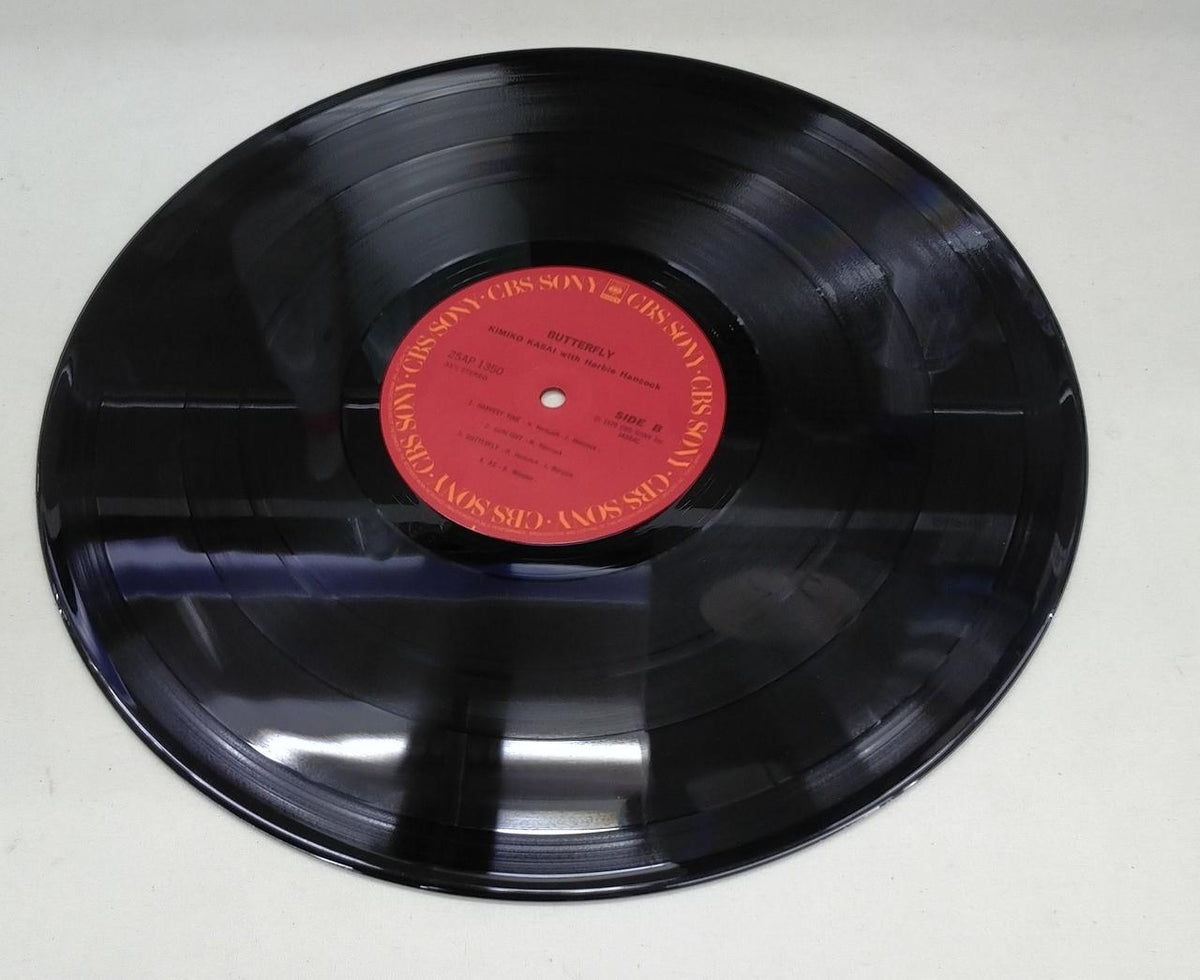 SONY LP Butterfly / Kimiko Kasai with Herbie Hancock