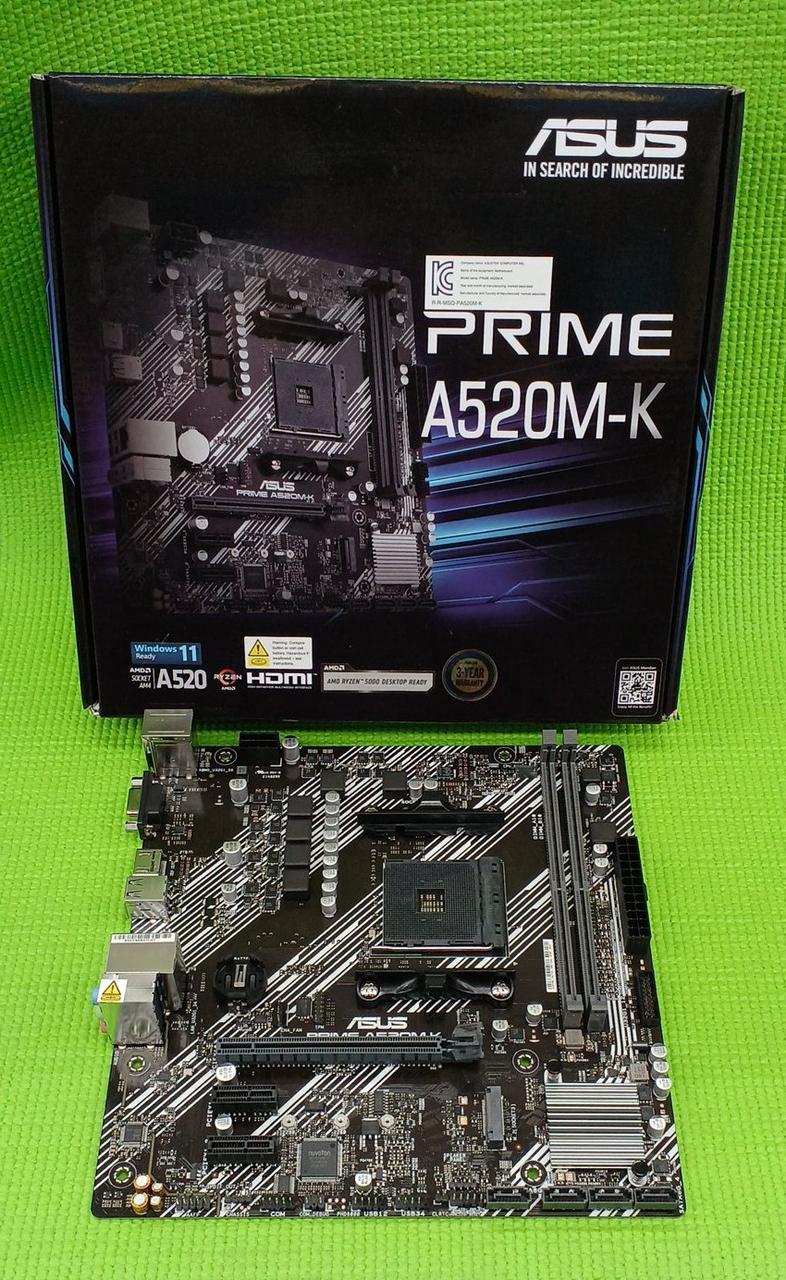ASUS Motherboard PRIME A520M-K - Banzai Thrifting | BanzaiHobby