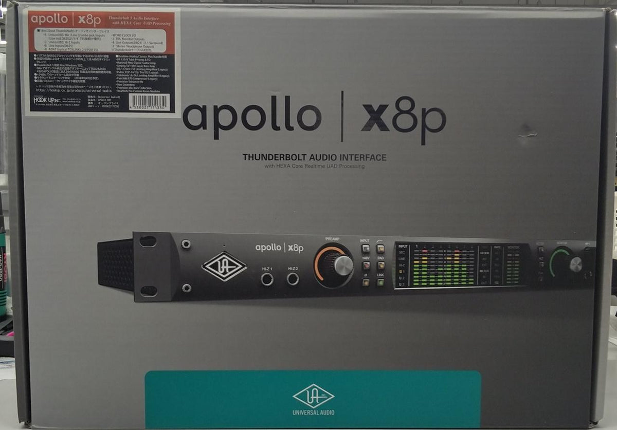 UNIVERSAL AUDIO Audio Interface: APOLLO X8P