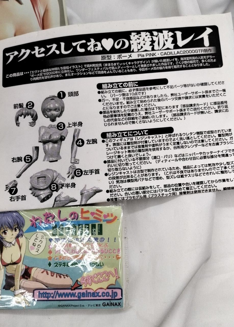 Gainax Garage Kit Rei Ayanami from Accessible - Banzai Thrifting | BanzaiHobby