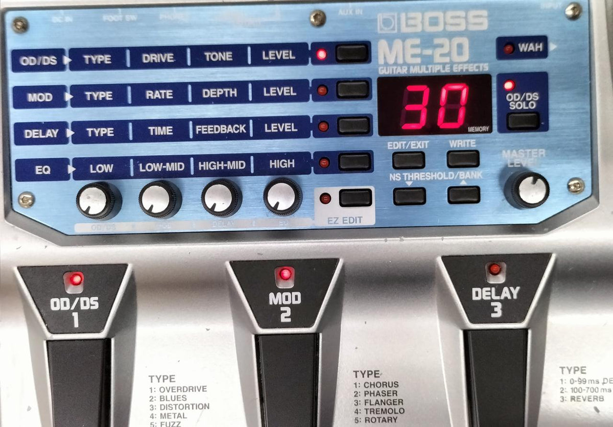 BOSS BOSS Multi-Effects Pedal ME-20 ME-20