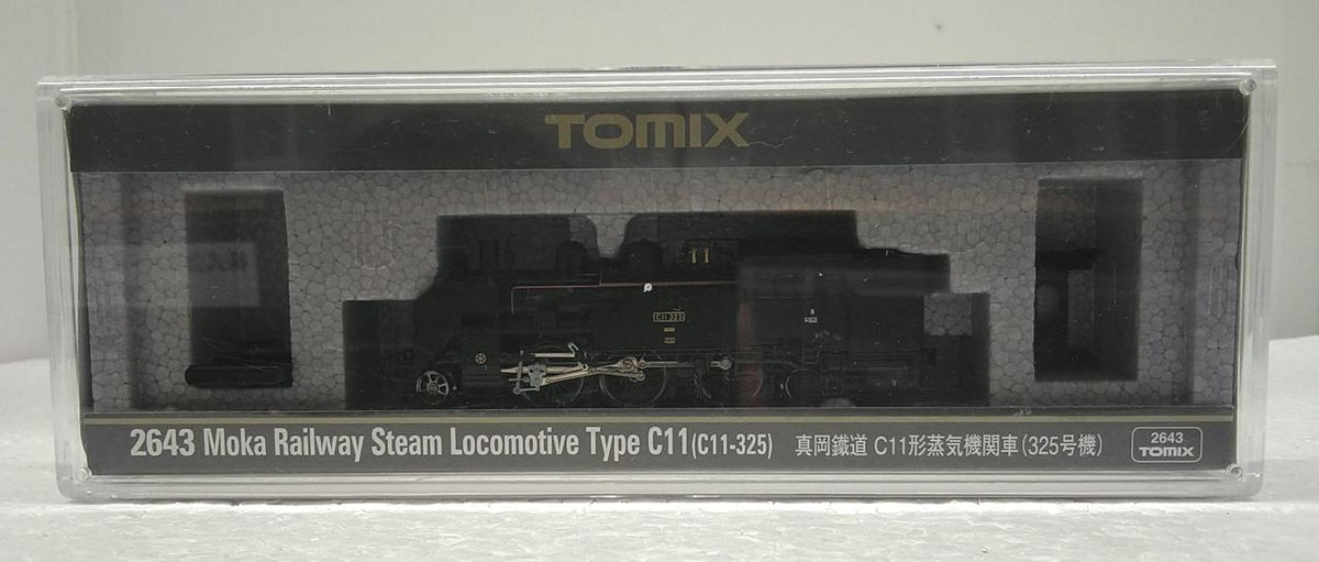 TOMIX N Gauge 2643 Moka Railway C11 Class Steam Locomotive (No. 325)