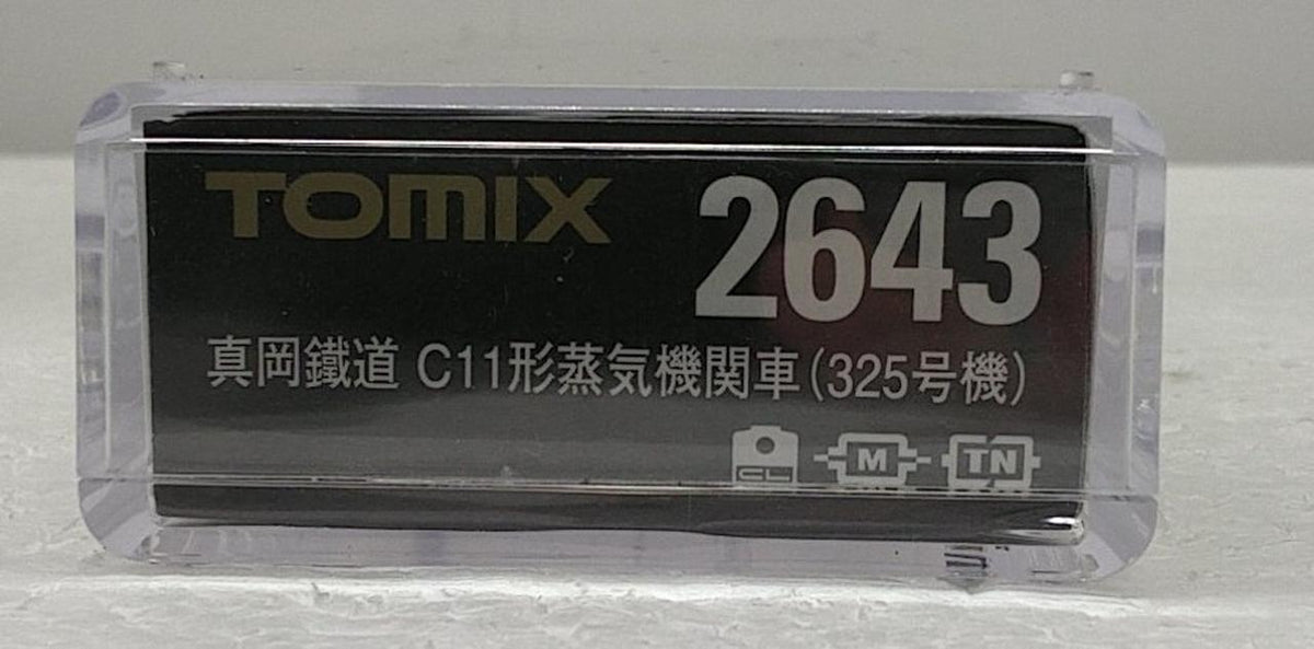 TOMIX N Gauge 2643 Moka Railway C11 Class Steam Locomotive (No. 325)