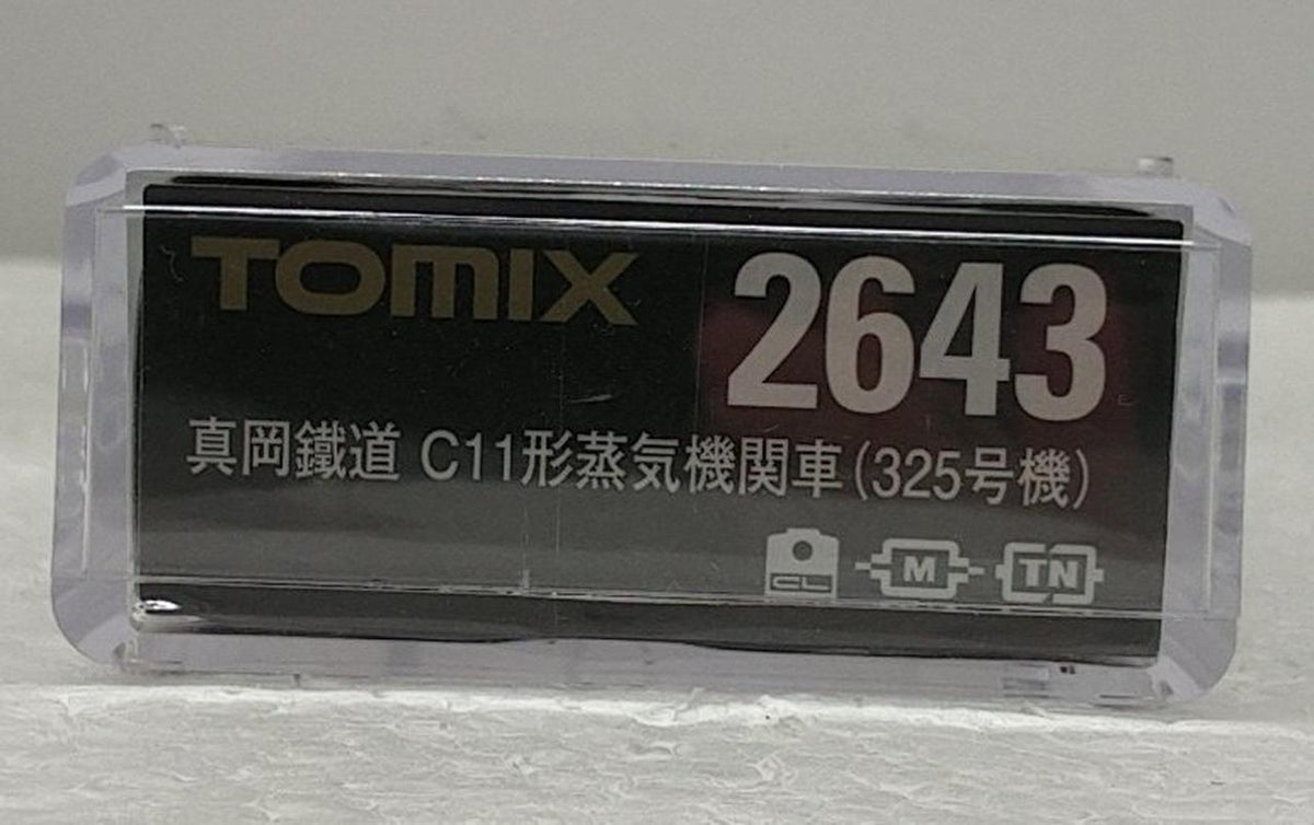 TOMIX N Gauge 2643 Moka Railway C11 Class Steam Locomotive (No. 325)