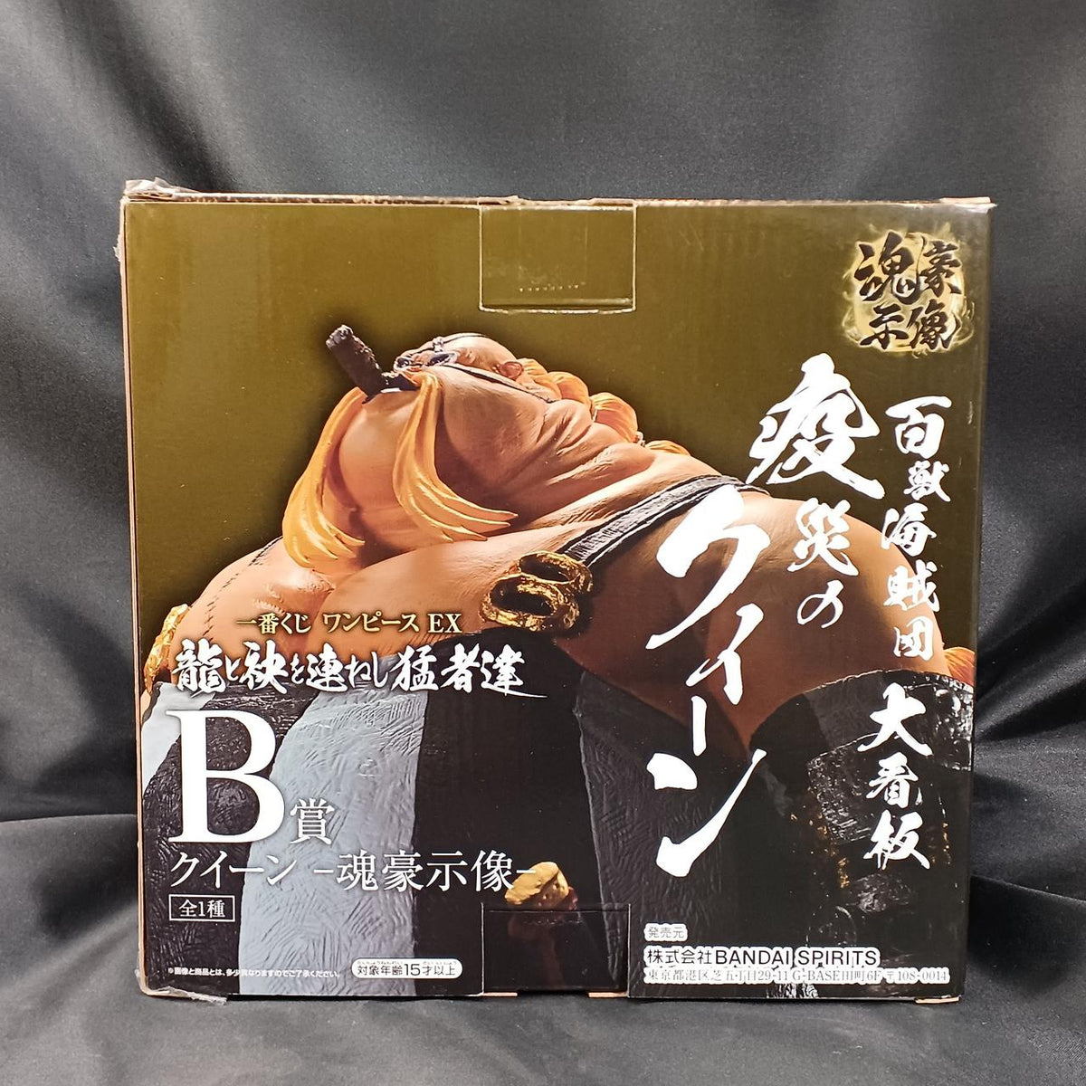 BANDAI Figure Queen -Soul Heroic Statue- Ichiban Kuji One Piece EX Warriors Joining Arms with Dragons Prize B