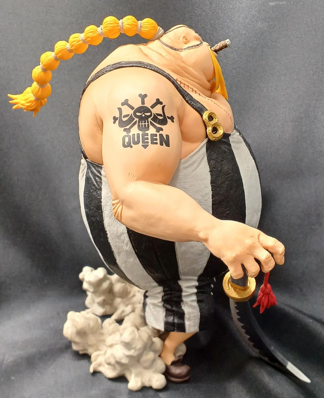 BANDAI Figure Queen -Soul Heroic Statue- Ichiban Kuji One Piece EX Warriors Joining Arms with Dragons Prize B