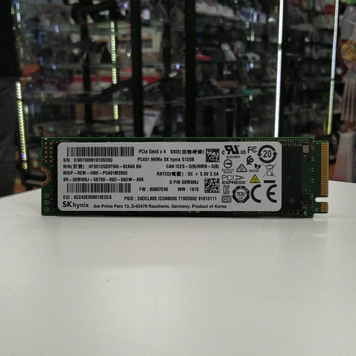 SKHYNIX M.2SSD HFS512GD9TNG-62A0A