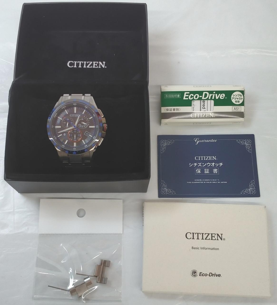 CITIZEN Chronograph Solar W770-T023037