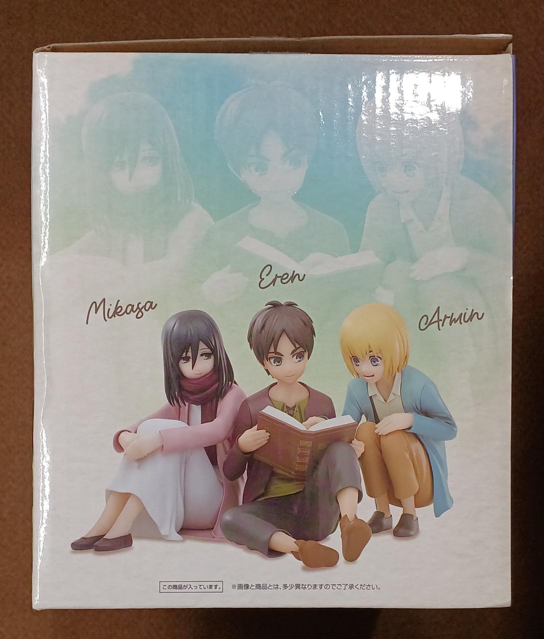 BANDAI Prize A: Ellen, Mikasa & Armin, The World Beyond the Wall Prize A: Ellen, Mikasa & Armin, The World Beyond the Wall