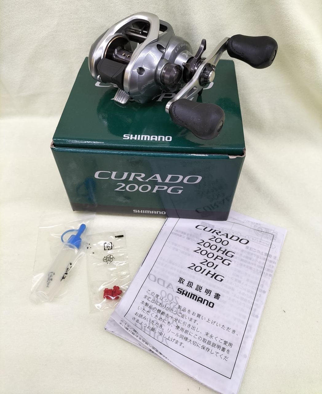SHIMANO Baitcasting Reel CURADO 200PG