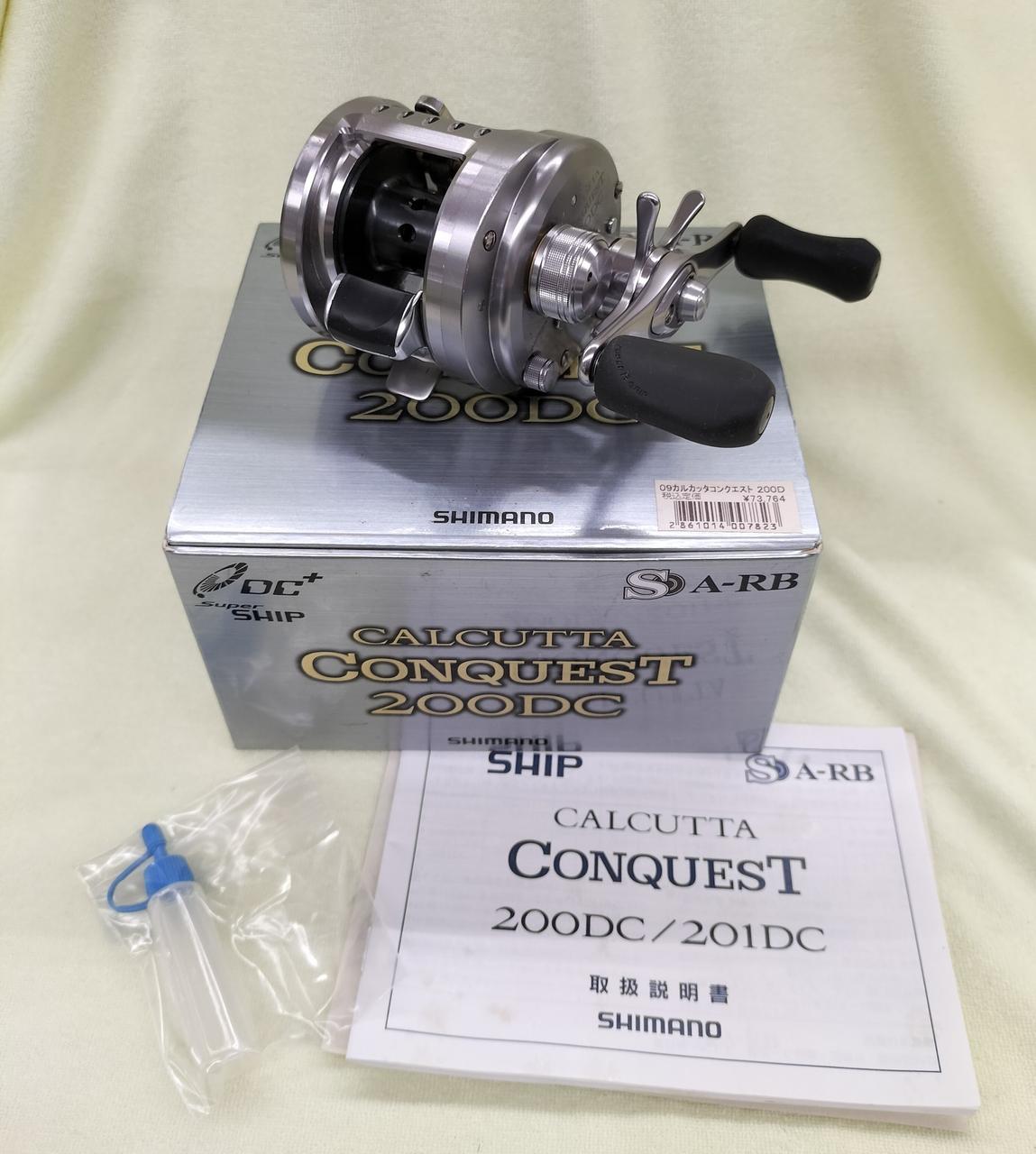 SHIMANO Baitcasting Reel CALCUTTA CONQUEST 200DC