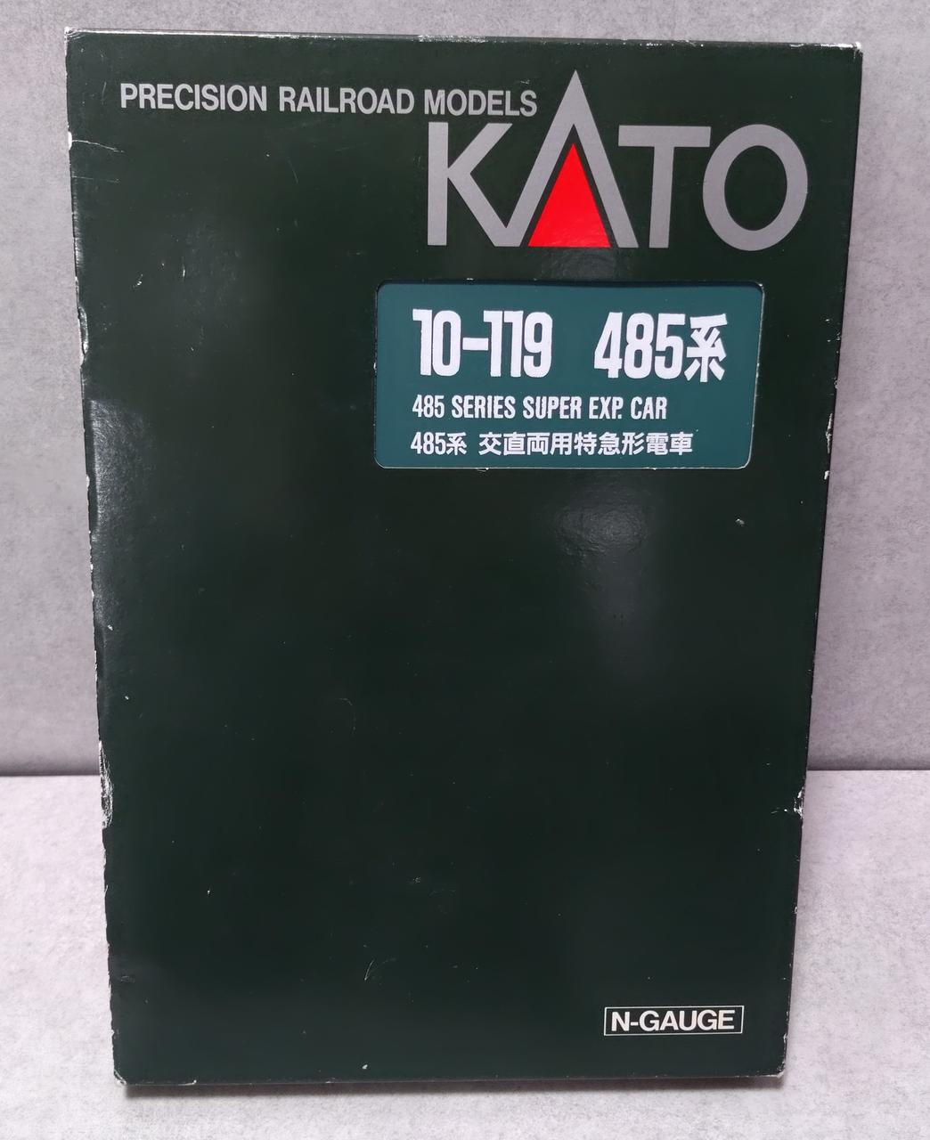 KATO N Gauge 10-119 485 Series AC/DC Dual-Use Limited Express Electric Train