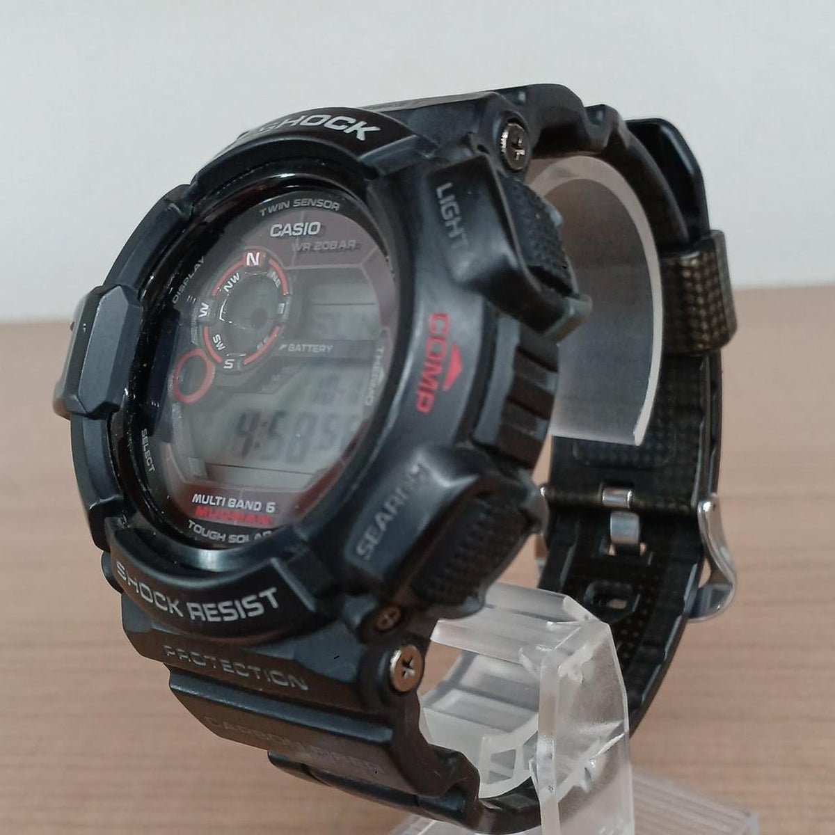 CASIO G-SHOCK GW-9300 MUDMAN Black Solar Condition B