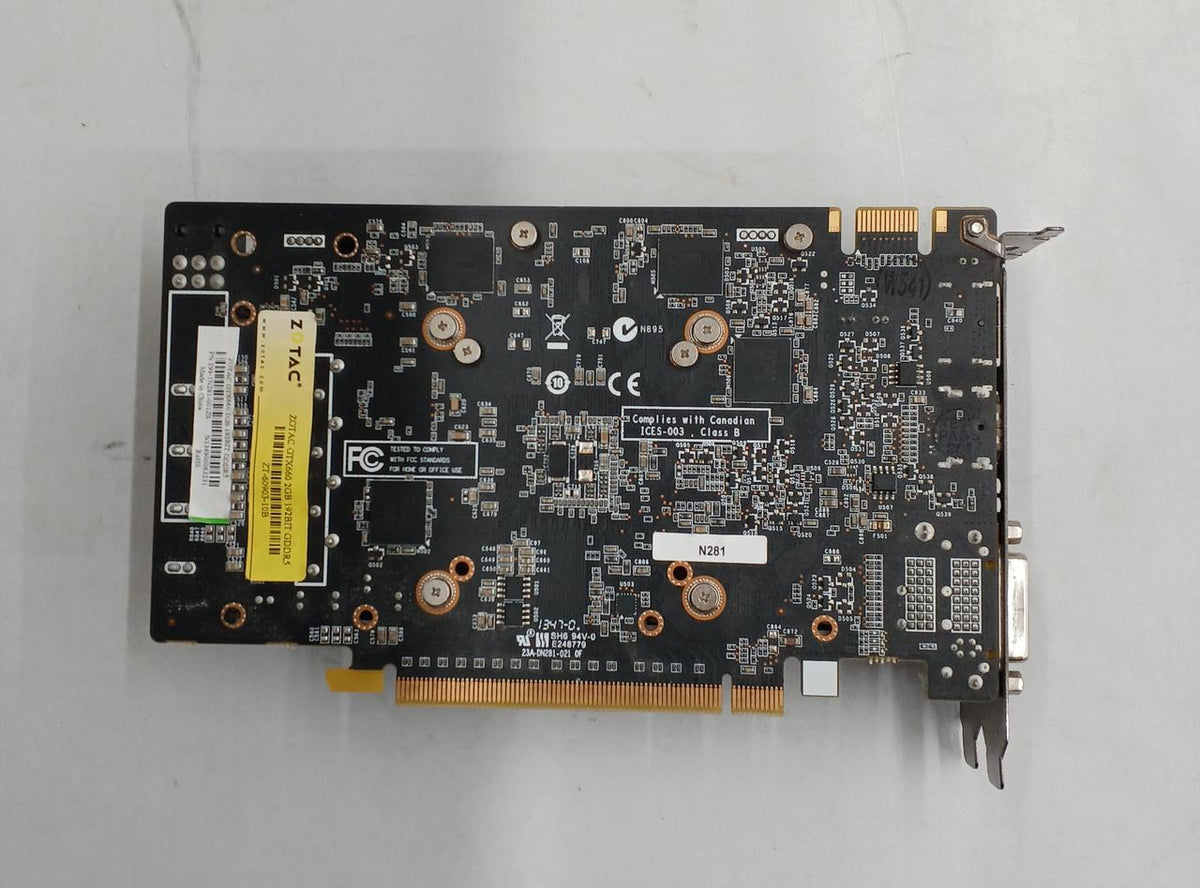ZOTAC Graphics Card: GTX660 2GB 192BIT GDDR5