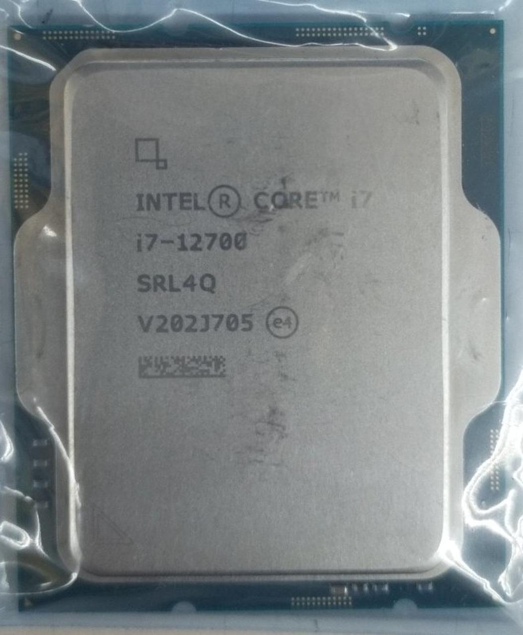 INTEL CPU CORE I7-12700