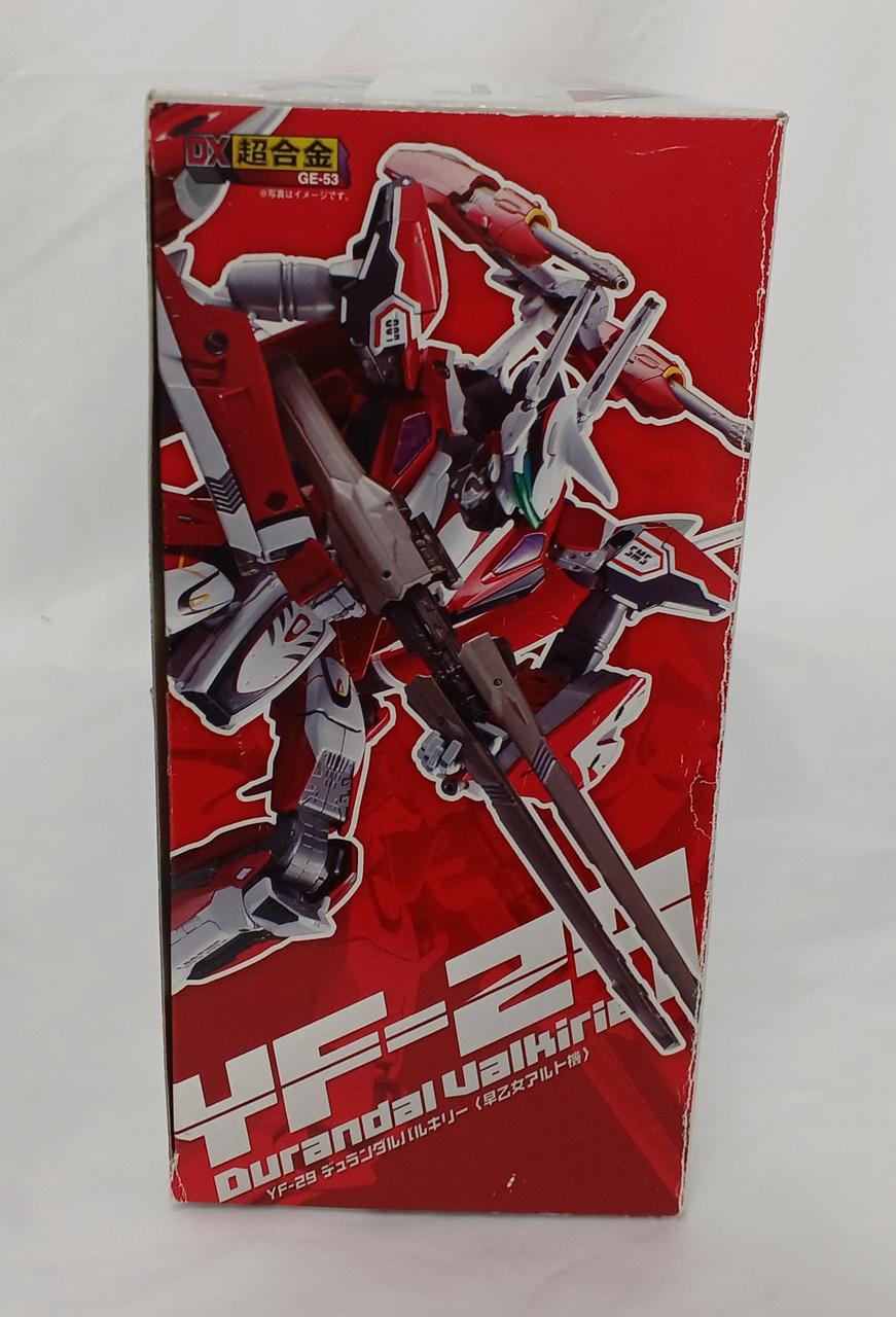 BANDAI Durandal Valkyrie & Super Parts Set DX Chogokin YF-29 (Saotome Alto Unit) - Banzai Thrifting | BanzaiHobby