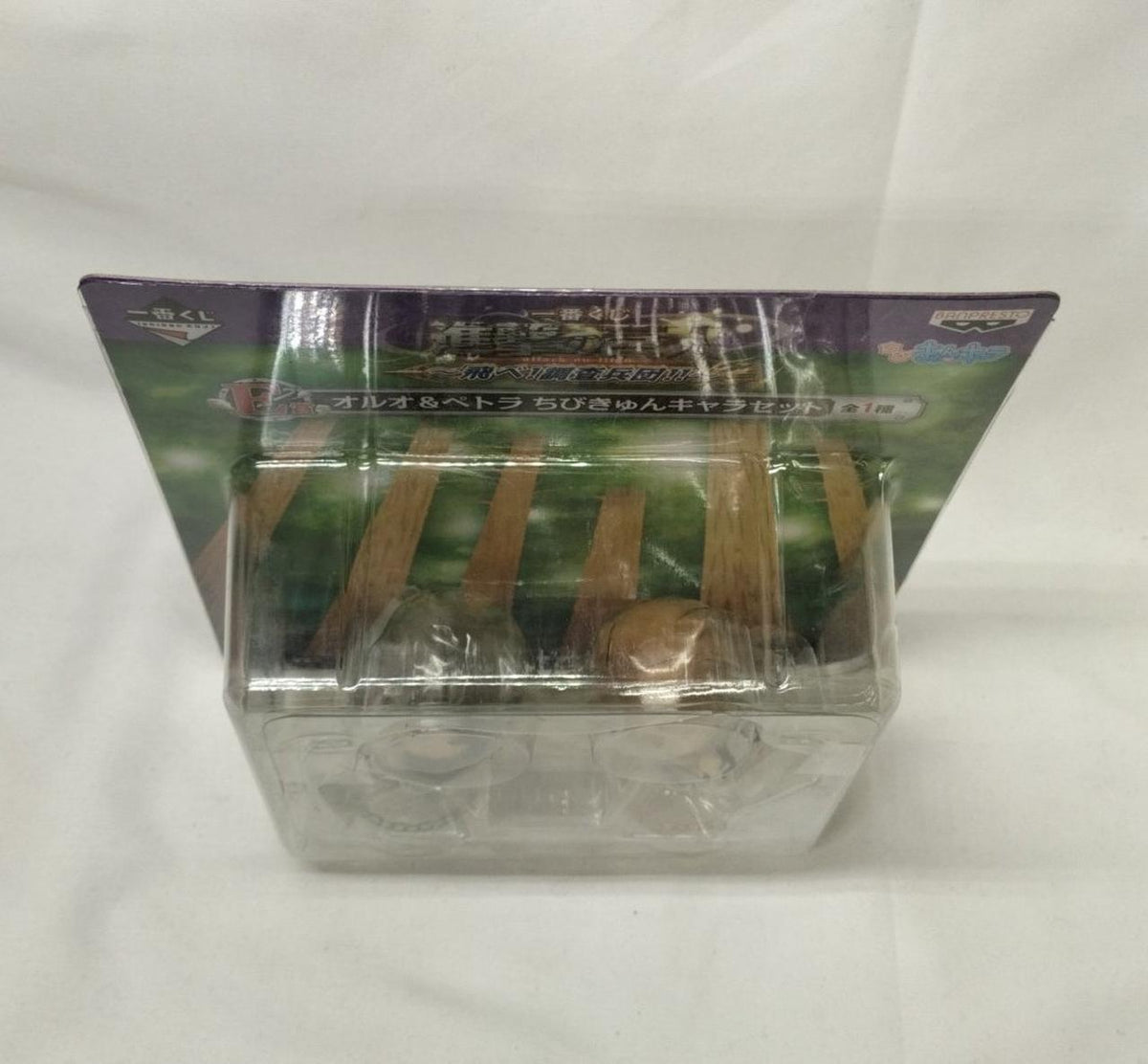 Banpresto Ichiban Kuji Attack on Titan Fly! Survey Corps Prize E Oruo & Petra Chibikyun Character Set - Banzai Thrifting | BanzaiHobby