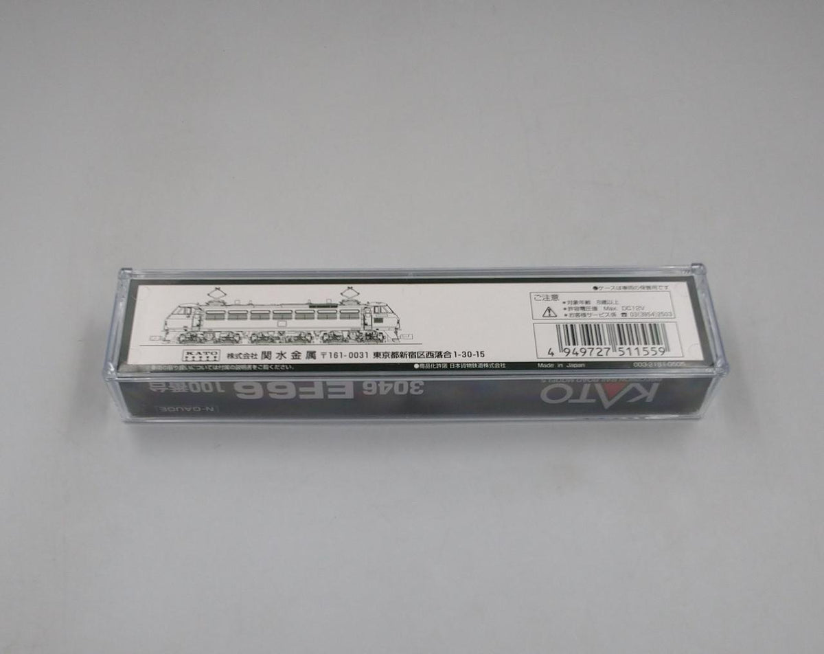 KATO N Gauge EF66 100 Series - Banzai Thrifting | BanzaiHobby