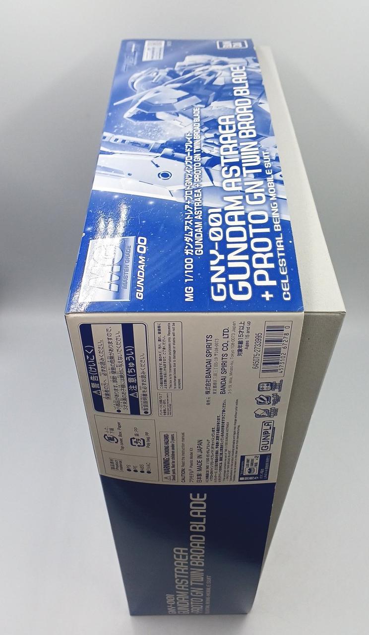 BANDAI Mobile Suit Gundam 00P MG Gundam Astrea + Proto GN Twin Broadblade - Banzai Thrifting | BanzaiHobby