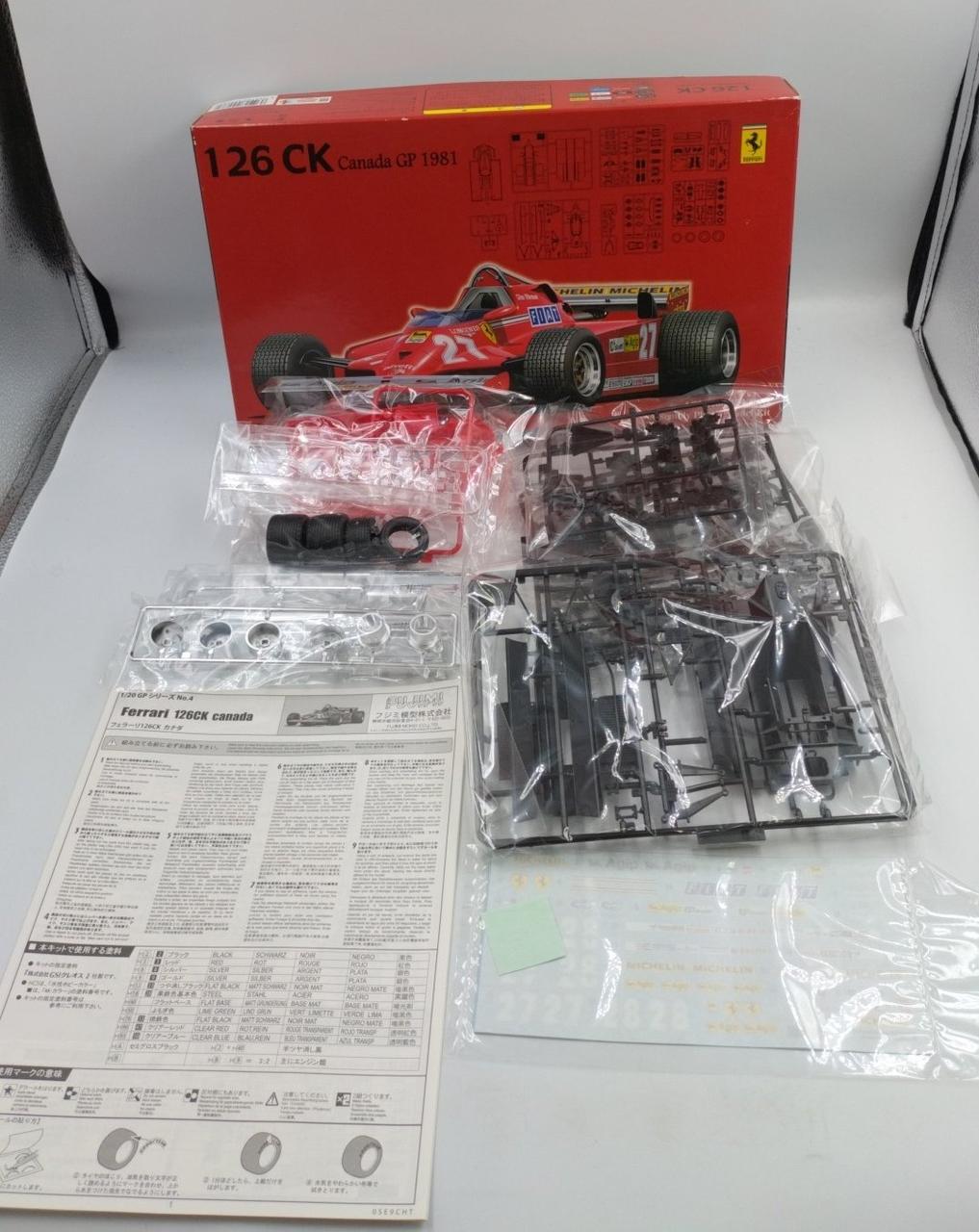 FUJIMI Ferrari 126 CK CANADA GP 1981 - Banzai Thrifting | BanzaiHobby