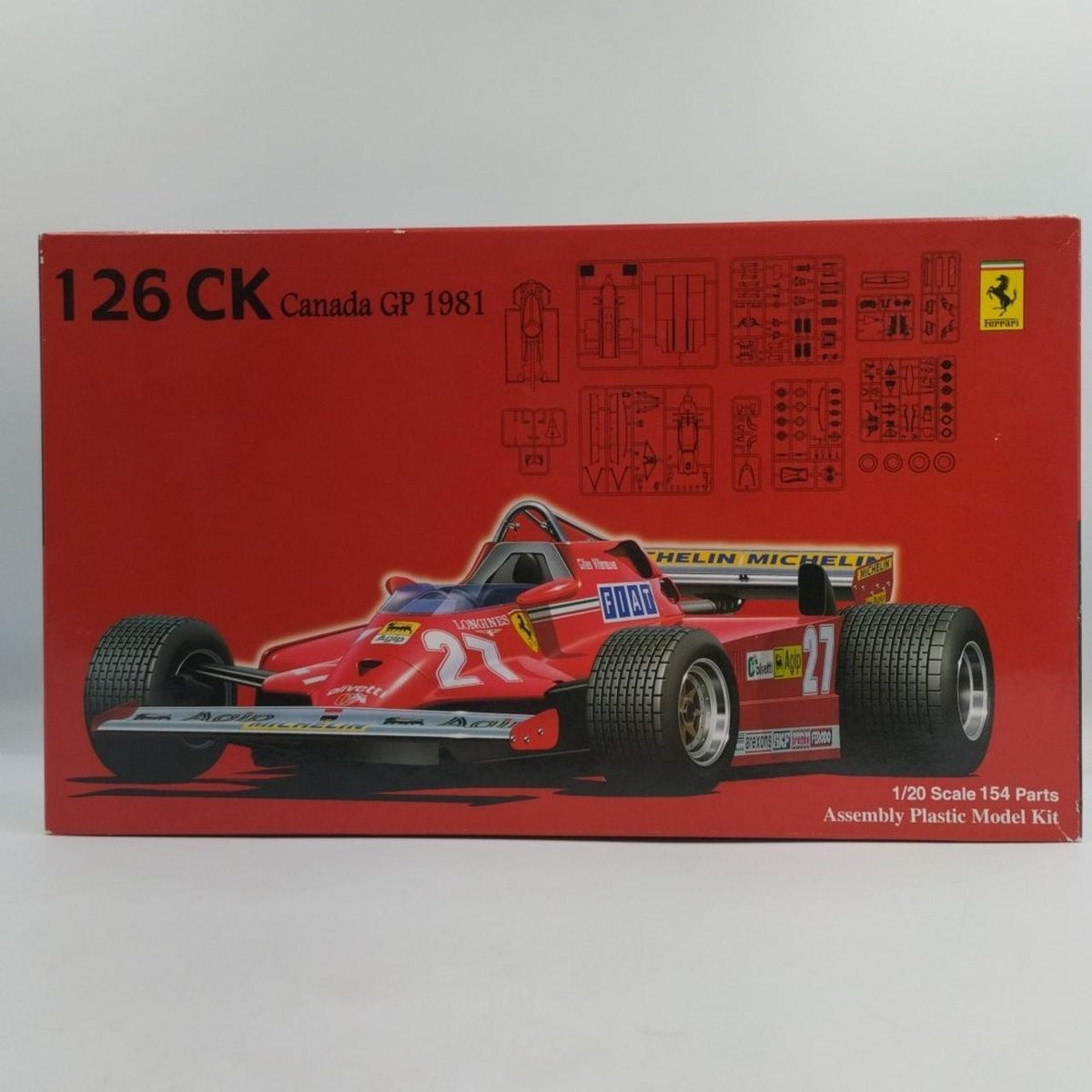 FUJIMI Ferrari 126 CK CANADA GP 1981 - Banzai Thrifting | BanzaiHobby